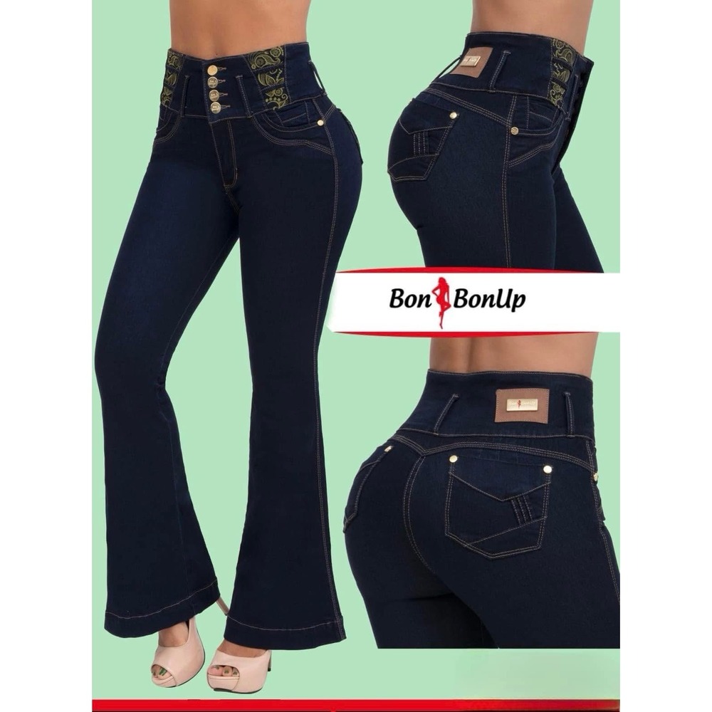 Bon Bon Up Jeans Size 12 Butt Lifter Levanta Cola Pompis Colombianos